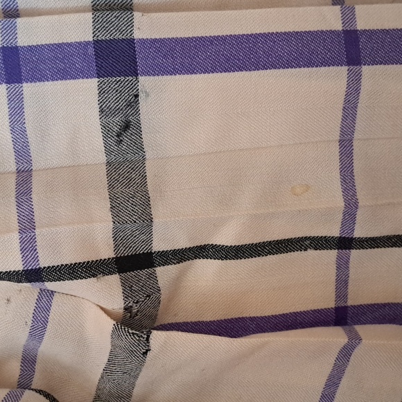 Vintage 100% Pure Virgin Wool Skirt - Made in Canada - 1970's School Girl Skirt - Picture 4 of 6